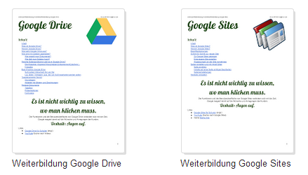 Anleitung Google Drive und Sites