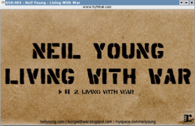 Neil Young Living with war